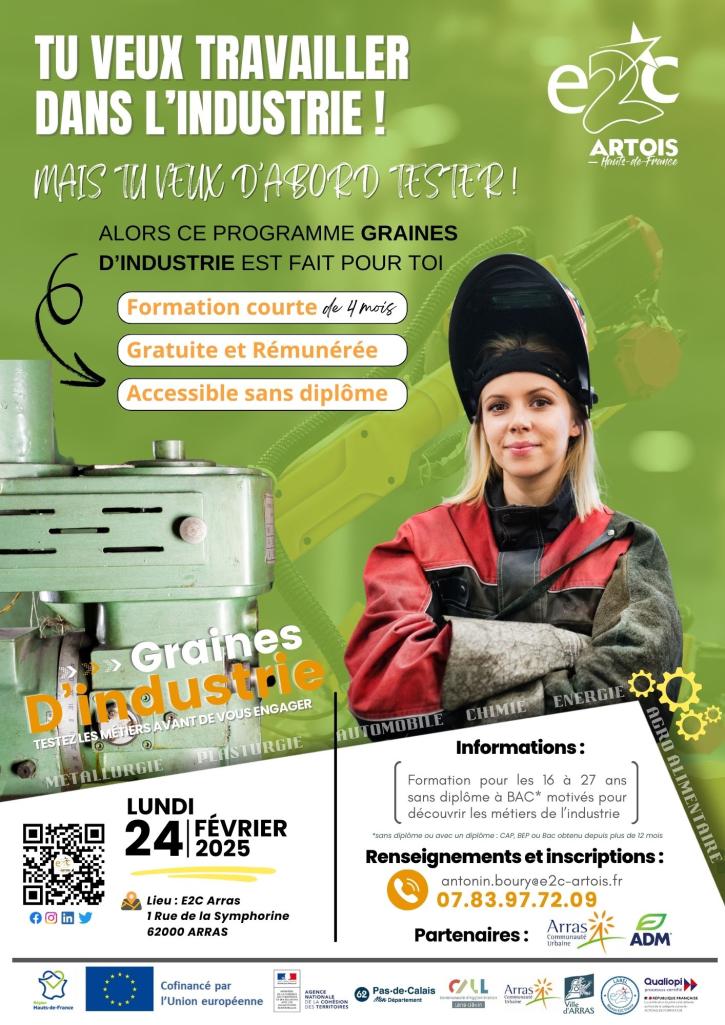 Affiche Graines d'industrie