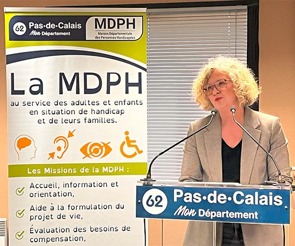 Karine Gauthier, Présidente de ma MDPH